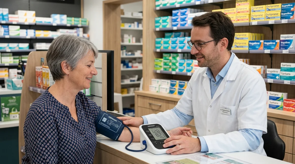 peut on prendre sa tension en pharmacie