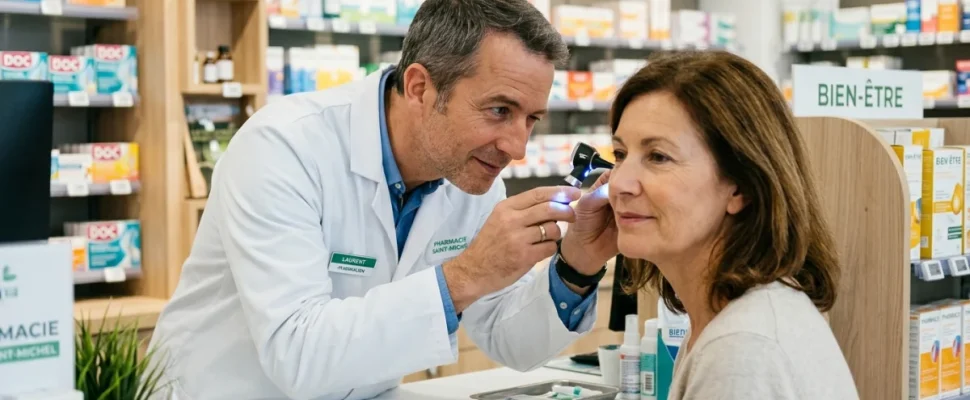 Un pharmacien peut il regarder les oreilles